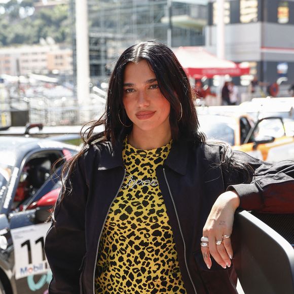 Dua Lipa, Grand Prix de F1 de Monaco au Circuit de Monaco le 25 mai 2025 à Monte-Carlo, Monaco. (Photo by HOCH ZWEI)