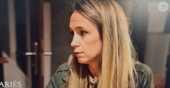 Clémence lors de l'épisode 6 de "Mariés au premier regard 2025" du 7 avril, sur M6