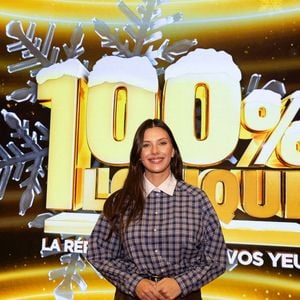 Exclusif - Camille Cerf lors de l'enregistrement de l'émission "100% Logique", présentée par C.Féraud et diffusée le 20 décembre 2025 sur France 2, à Saint Denis, France, le 25 novembre 2025. © Jeremy Melloul/Bestimage