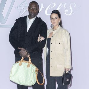 Omar Sy et Helene Sy - Photocall pour le défilé Louis Vuitton prêt à porter hommes Automne / hiver 2025 - 2026 lors de la fashion week à Paris le 21 2025. © Olivier Borde /Bestimage