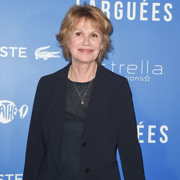 Miou-Miou à la première de "Larguées" au cinéma Gaumont Champs-Elysées Marignan à Paris, le 12 avril 2018. © Guirec Coadic/Bestimage