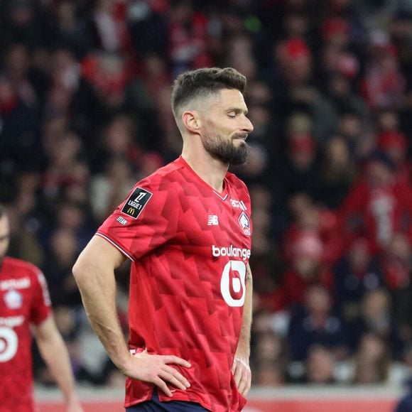 Olivier GIROUD (LOSC Lille) - Match LOSC Lille vs FC Nantes, Ligue 1 J24, Decathlon Arena stade Pierre Mauroy, le 1er mars 2026. © Laurent Sanson/PsnewZ/Bestimage