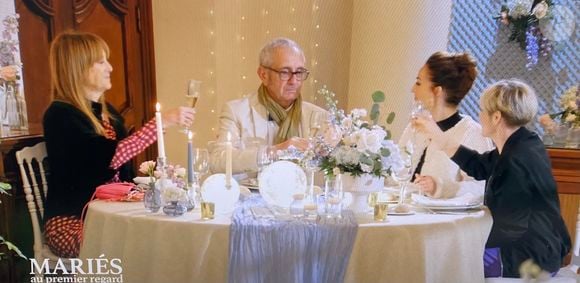 Clémence épouse Malik dans "Mariés au premier regard". M6