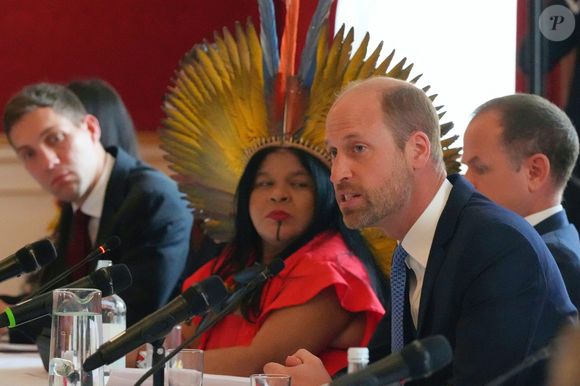 Le prince William, prince de Galles, participe à une table ronde des gardiens de la nature au St James Palace à Londres le 26 juin 2025
Crédit : Alpha / Bestimage