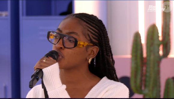 Evaluation d'Ebony dans la "Star Academy 2024", le 17 décembre, sur TF1+