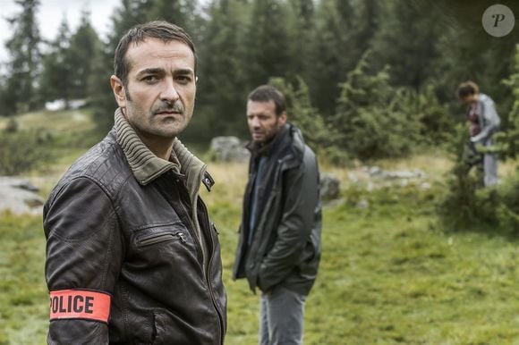 Samuel Le Bihan et Mikaël Fitoussi dans la série "Alex Hugo".
