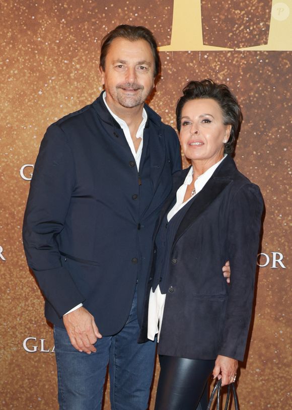 Henri Leconte et sa compagne Maria Dowlatshahi - Avant-première du film "Gladiator 2" au cinéma Pathé Palace à Paris le 10 novembre 2024.
© Coadic Guirec / Bestimage