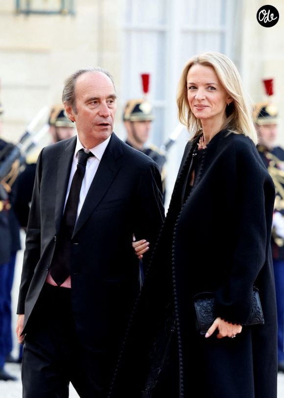 Xavier Niel affirme pourtant qu'une grosse fortune "ne rend pas service" à ses enfants.

Xavier Niel et sa compagne Delphine Arnault, Pdg de la maison Dior - Arrivées au dîner d'état au palais de l'Elysée à Paris donné en l'honneur du roi et de la reine de Danemark le 31 mars 2025.

© Jacovides / Moreau / Bestimage