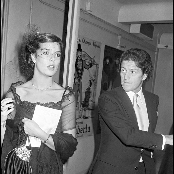 Archives - Caroline de Monaco et Philippe Junot en soirée au Palace, le 26 octobre 1978.
©BERTRAND RINDOFF PETROFF / BESTIMAGE