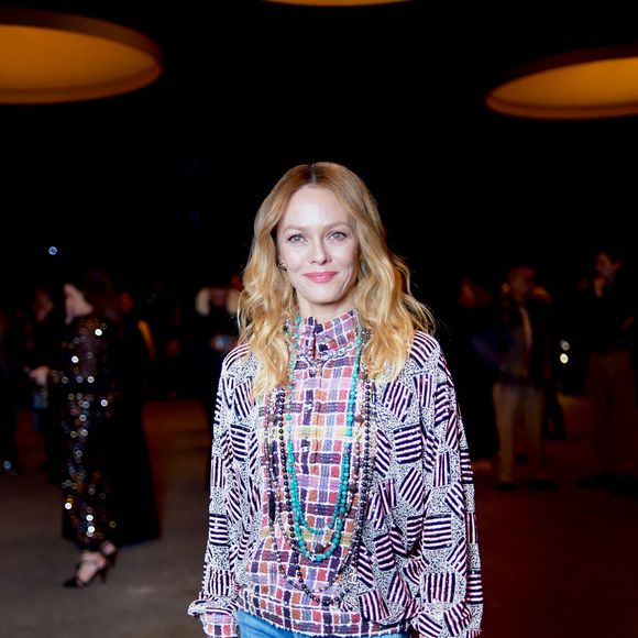 Vanessa Paradis, défilé Chanel Haute Couture Printemps Été 2023 dans le cadre de la Semaine de la Mode de Paris le 24 janvier 2023 à Paris, France. Photo by Franck Castel/ABACAPRESS.COM