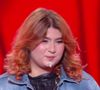 La soirée a notamment été marquée par l'audition d'Eve, une jeune étudiante en philosophie de 24 ans qui a tout balayé sur son passage avec son interprétation de The House of the Rising Sun du groupe The Animals.
Capture d'écran de The Voice sur TF1