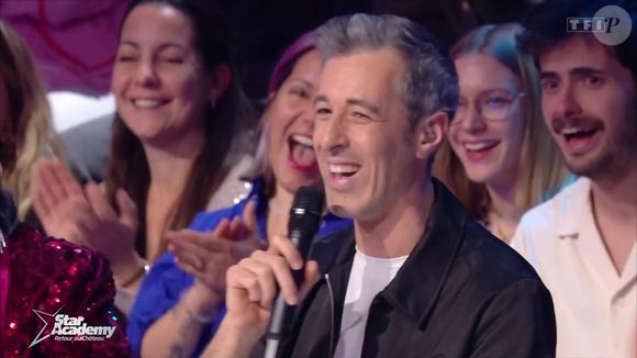 Michael Goldman provoque l'hilarité sur le plateau de la Star Academy, le 13 décembre 2024 sur TF1