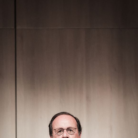 François Hollande prononce un discours lors d'une réunion de campagne pour les élections législatives du Nouveau Front Populaire (NFP) à Tulle, dans le centre de la France, le 27 juin 2024. © Photo de Thibaud Moritz/ABACAPRESS.COM