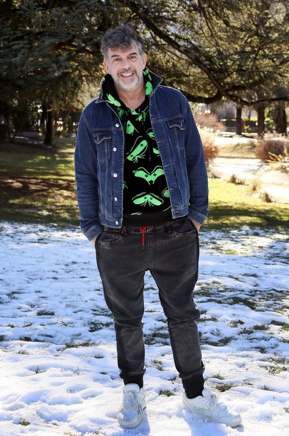 Stéphane Plaza participe à la 25ème édition du Festival TV de Luchon (31 janvier - 5 février 2023) à Bagnères-de-Luchon. Le 1er février 2023. 
© Patrick Bernard / Bestimage