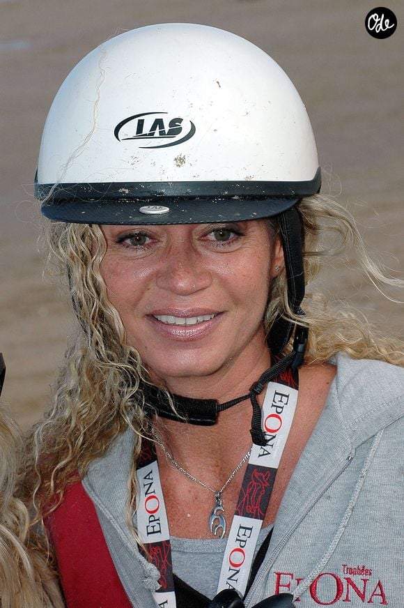 Raphaëlle Ricci lors du 16e édition des "Trophées Epona" à Cabourg, le 11 octobre 2009. © JLPPA / Bestimage