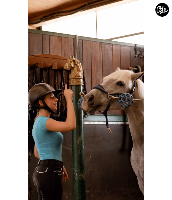Giulia Sarkozy pour le Longines Paris Eiffel Jumping