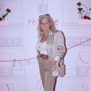 Caroline Margeridon, passionnée d’art, faisait partie des invités venus célébrer la marque.

Exclusif - Caroline Margeridon - Soirée des 20 ans des bijoux Haute Couture "Redline" à l'hôtel Ritz le 25 juin 2025. © Rachid Bellak/Bestimage
