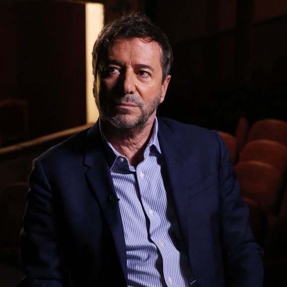 Exclusif - Richard Kolinka lors de l'enregistrement de l'émission "Olympiascope" au théâtre Antoine, présentée par B.Montiel et diffusée le mardi 13 mai 2025, à Paris, le 18 février 2025. © Denis Guigenbourg/Bestimage