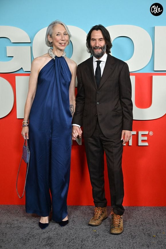 Keanu Reeves et Alexandra Grant à New-York, le 13 Octobre 2025.

© Bestimage