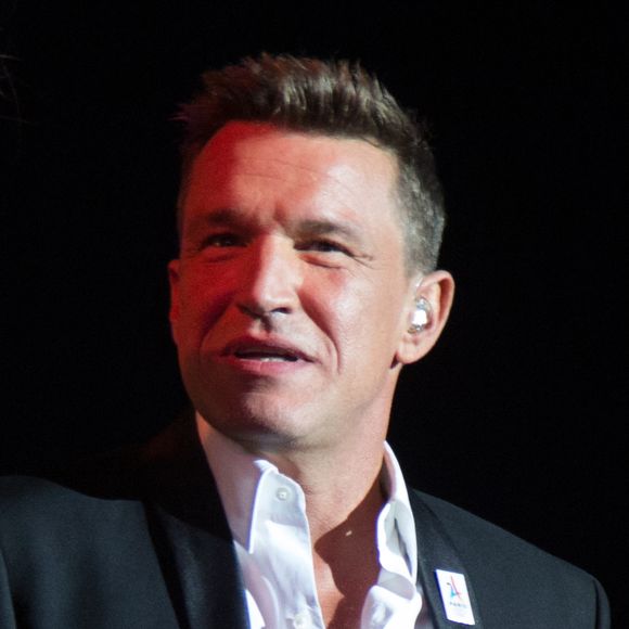 Benjamin Castaldi lors d'un concert organisé après l'attribution, mercredi 15 septembre 2017, des Jeux Olympiques de 2024 à Paris, en France. Photo de Nasser Berzane/ABACAPRESS.COM