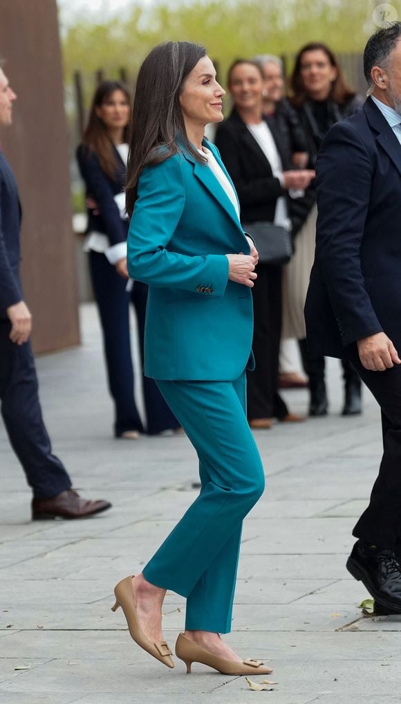 Letizia d'Espagne préside l'événement organisé pour marquer la Journée mondiale des maladies rares à l'Auditorium et au Centre des congrès de Castellon à Castellón de la Plana, Espagne.

Photo : Lalo Yasky / Bestimage
