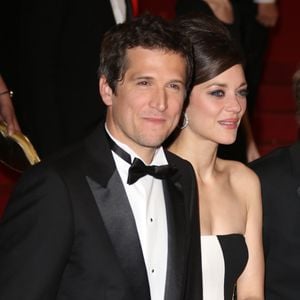 Guillaume Canet et sa compagne Marion Cotillard lors du 66 eme Festival du film de Cannes, le 20 mai 2013. ©Bestimage