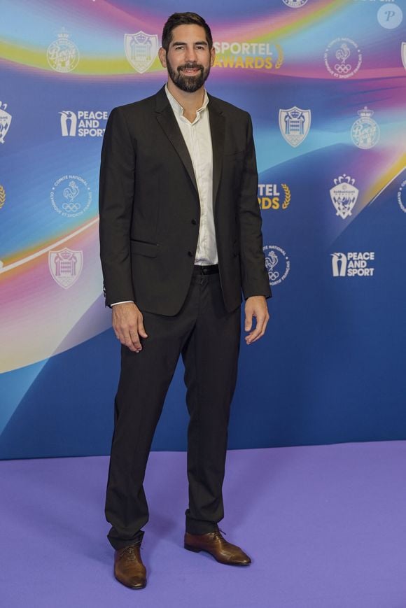 Nikola Karabatic - Photocall de la soirée des Sportel Awards 2024 au Grimaldi Forum à Monaco le 28 octobre 2024. © Fred Dides/Panoramic/bestimage