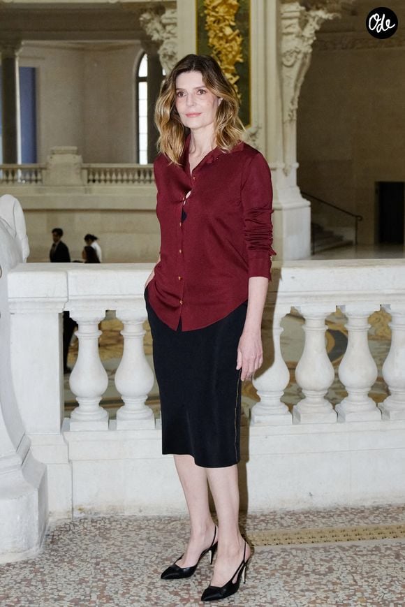 Chiara Mastroianni au premier défilé Chanel "Collection Haute Couture Automne/Hiver 2026-2027" lors de la Fashion Week de Paris, le 7 juillet 2026

© Pauline Mourey / Bestimage