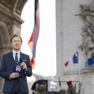 En effet, l'animateur verrait bien l'Autriche l'emporter cette année

Exclusif - Stéphane Bern - Emission "Le concert pour la paix" sur les Champs-Elysées à Paris, retransmis en direct sur France 2, le 8 mai 2025. © Christophe Clovis - Pierre Perusseau / Bestimage