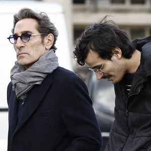 Paul El Kharrat, Invité - Obsèques d'Isabelle Mergault à la Coupole du Père-Lachaise à Paris le 30 mars 2026. © Cyril Moreau - Dominique Jacovides / Bestimage