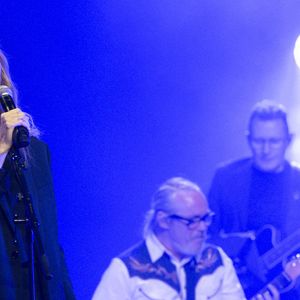 Sandrine Kiberlain sur scène lors de la soirée de gala de la Fondation Recherche Alzheimer- Paris 2026 à l'Olympia le 30 mars 2026.

© Borde / Rindoff / Bestimage