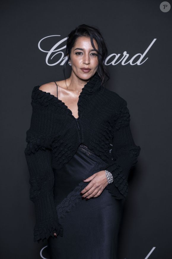 Leïla Bekhti au dîner du Trophée Chopard au Carlton Beach Club lors du 79ème Festival International du Film de Cannes le 15 mai 2026. © Olivier Borde / Bestimage