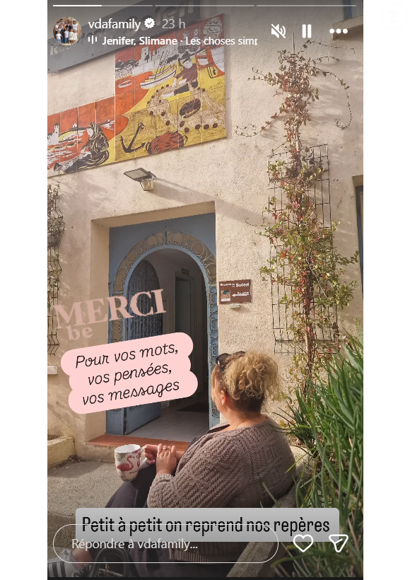 Cindy Van Der Auwera (Familles nombreuses) donne des nouvelles après l'incendie qui a ravagé sa résidence.