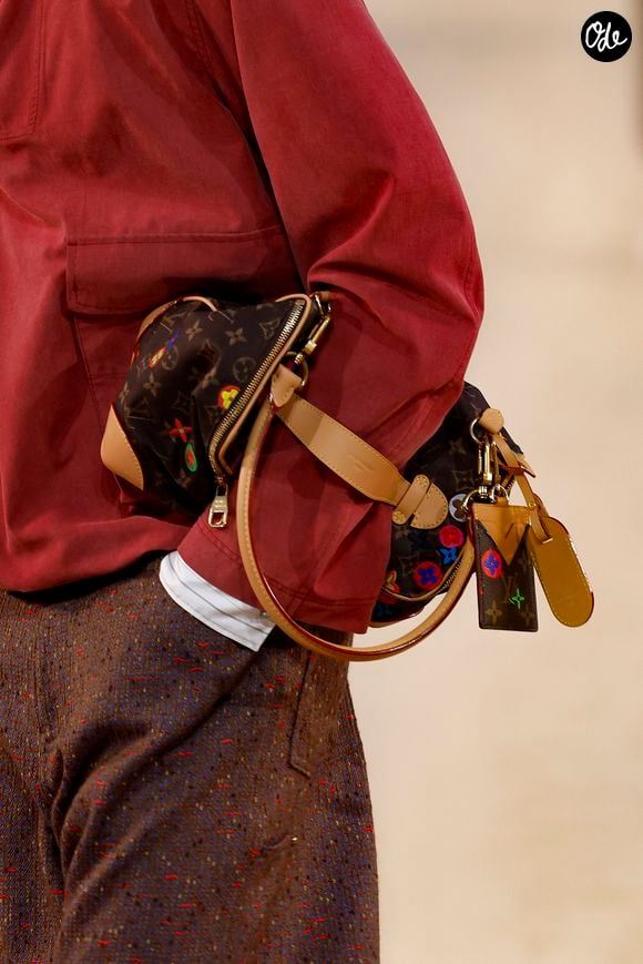 Défilé de mode Louis Vuitton Prêt à Porter Collection Homme Printemps/Été 2027 lors de la Fashion Week de Paris, à la Cité Internationale Universitaire de Paris, France, le 23 juin 2026. © Bestimage