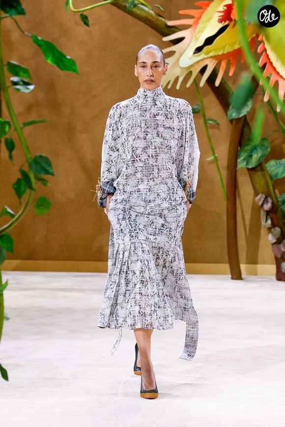 Défilé de mode Chanel Collection Haute Couture Automne/Hiver 2026-2027 lors de la Fashion Week de Paris (PFW) au Grand Palais, à Paris, France, le 7 juillet 2026. © Bestimage