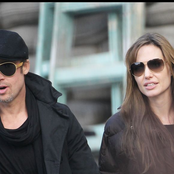 Brad Pitt et Angelina Jolie.

Photo : Cyril Moreau / Bestimage
