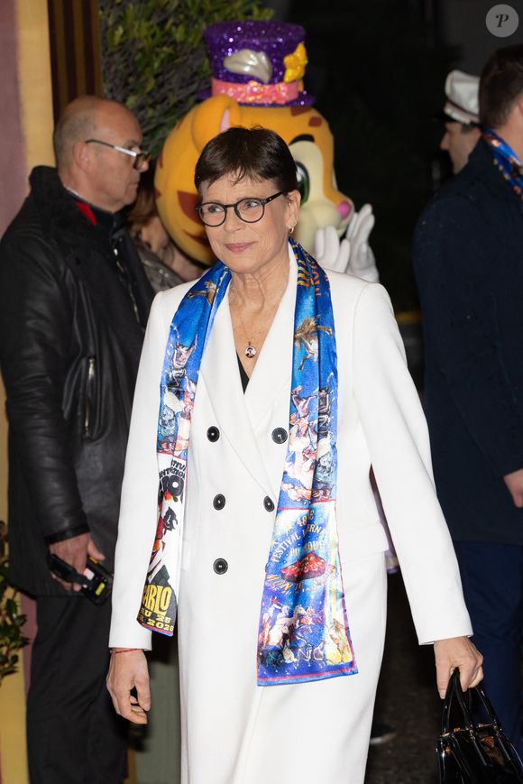 S.A.S. la princesse Stéphanie de Monaco assiste à l'ouverture du 48e Festival international du cirque de Monte-Carlo, à Monaco, le 16 janvier 2026. © Olivier Huitel/Poo Monaco/Bestimage