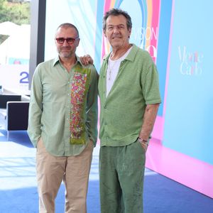 Jean-Luc Reichmann et Alexandre Brasseur - Photocall de "Demain nous appartient" (DNA) lors du 64ème Festival de Télévision de Monte Carlo au Grimaldi Forum de Monaco le 14 juin 2025.
© Denis Guignebourg / Bestimage