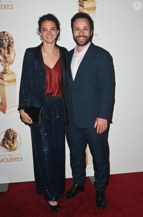 Dan Menasche et Pauline Bression font le même métier : comme sa compagne, qu'il a épousée au mois de juin 2023, Dan Menasche est comédien.

Pauline Bression et Dan Menasche - Photocall de la 34ème édition de la cérémonie des Molières au théâtre de Paris le 24 avril 2023. © Coadic Guirec / Bestimage