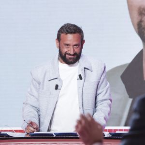 Exclusif - Cyril Hanouna, sur le plateau de l’émission « TPMP » présentée par C.Hanouna et diffusée en direct sur C8, Paris, France, le 23 septembre 2024. © Jack Tribeca / Bestimage