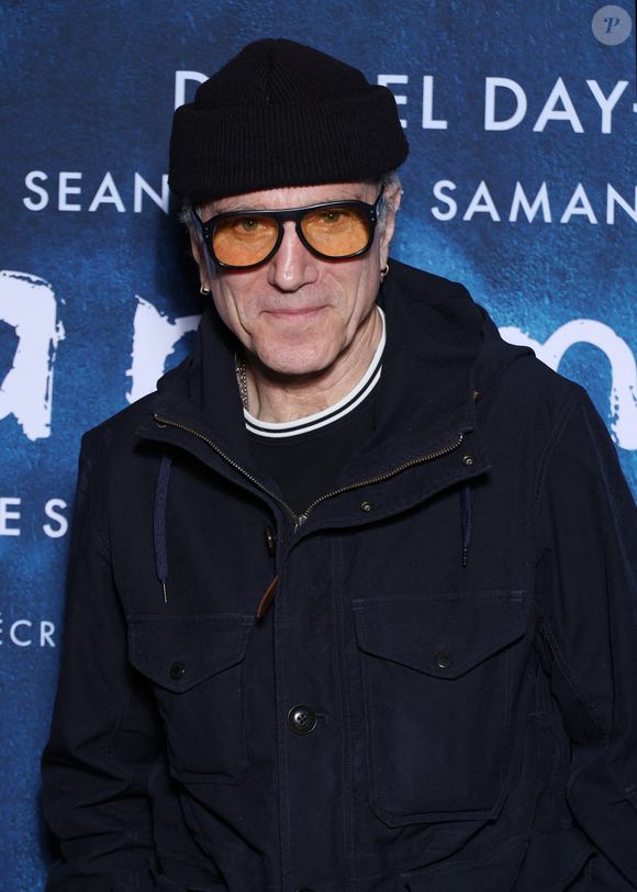 Daniel Day-Lewis lors de l'avant-première du film "Anémone" au Pathé Palace, le 23 Février 2026 à Paris. © Denis Guignebourg/Bestimage