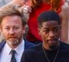 Même verdict pour le jugement en appel
Le rappeur français MHD (Mohamed Sylla), arrive avec ses avocats Antoine Vey et Elise Arfi à l'ouverture de son procès et de celui de huit autres hommes pour un meurtre commis lors d'une bagarre entre deux gangs rivaux à Paris en 2018, au Palais de Justice de Paris, France, le 4 septembre 2023. L'artiste et quatre coaccusés comparaîtront libres, trois autres sont toujours en détention provisoire et le dernier, toujours en liberté, sera jugé par contumace. Ils risquent jusqu'à 30 ans de prison. © Christophe Clovis/Bestimage