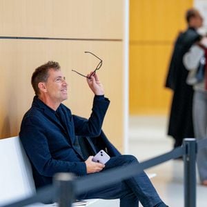 Daniel Riolo - Arrivées au tribunal correctionnel de Paris en marge du procès en diffamation entre Didier Deschamps et Daniel Riolo. Le procès en diffamation opposant Didier Deschamps à Daniel Riolo s’est ouvert le 20 novembre 2025 devant la XVIIe chambre du tribunal correctionnel de Paris

© Pierre Perusseau/Bestimage