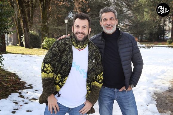 Patrick Guérineau et Laurent Ournac pour la série "Camping Paradis" lors du 21ème Festival des créations Télévisuelles de Luchon le 9 février 2019.

© Patrick Bernard / Bestimage