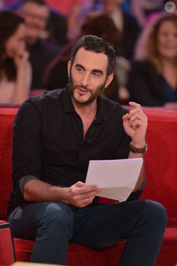Matthieu Noel lors de l'enregistrement de Vivement Dimanche le 17 décembre 2014 à Paris, France. Photo by Max Colin/ABACAPRESS.COM