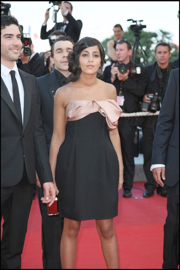 Leila Bekhti et Tahar Rahim à la montée des marches du film Le Prophète à Cannes. Photo par BORDE-JACOVIDES / BESTIMAGE