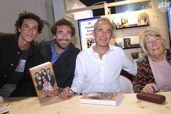 Famille Kretz - Festival du livre de Paris 2024 le 12 avril 2024.
© Cedric Perrin / Bestimage