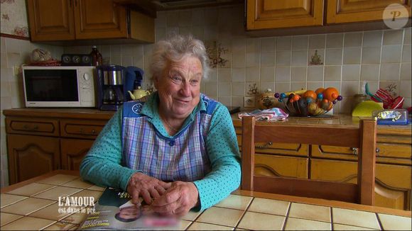 Très vite, la mère de famille était devenue la star de la saison 

Carmen, maman de Thierry dans "L'amour est dans le pré" 2014 (M6).