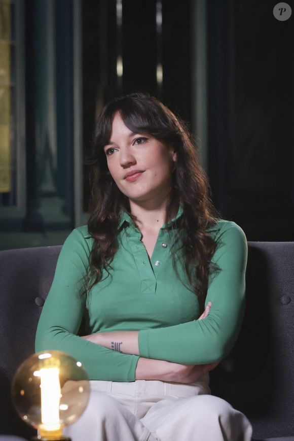 Il a reçu la chanteuse Jain
Exclusif - La chanteuse Jain - Enregistrement de l'émission "OlympiaScope", présentée par B.Montiel et diffusée le 9 (S2 22h30) et 30 mars (S3 23h45) sur Olympia TV, une chaîne du groupe Canal+ et en replay sur myCANAL. Le 29 mai 2024. © Jack Tribeca/Bestimage