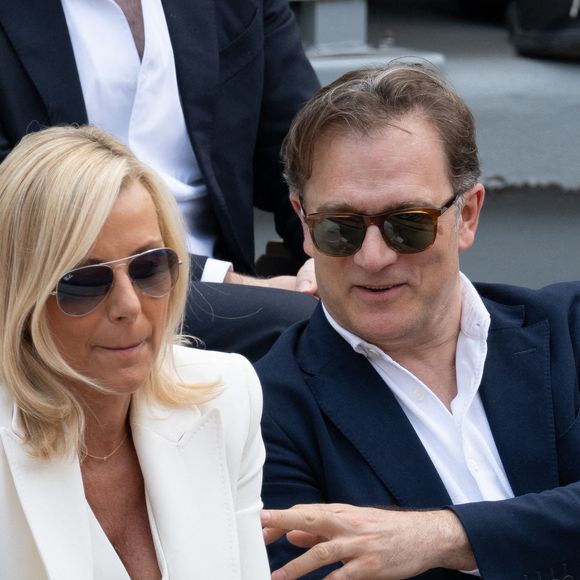 Laurence Ferrari et Renaud Capuçon assistent au tournoi de Roland Garros 2025 le 8 juin 2025 à Paris, France. Photo by Laurent Zabulon/ABACAPRESS.COM